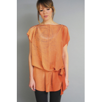 5-in-1 Tunic Orange Rose